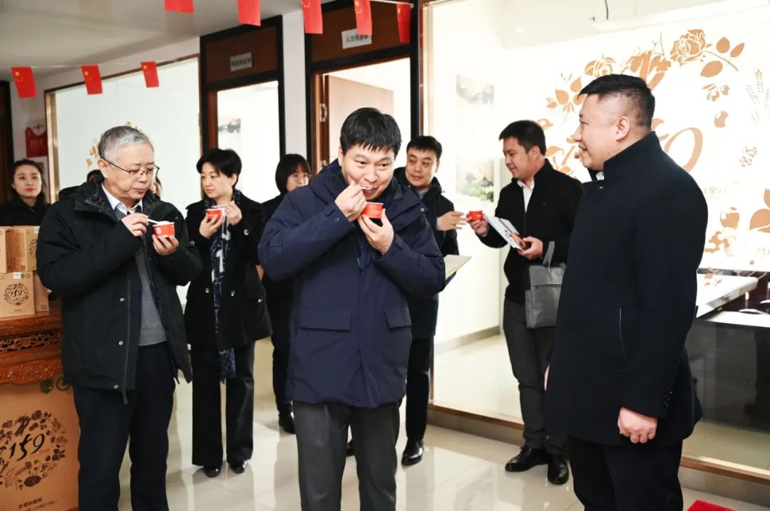 吉林省政协副主席、省工商联主席李维斗一行到佐丹力健康产业集团走访调研