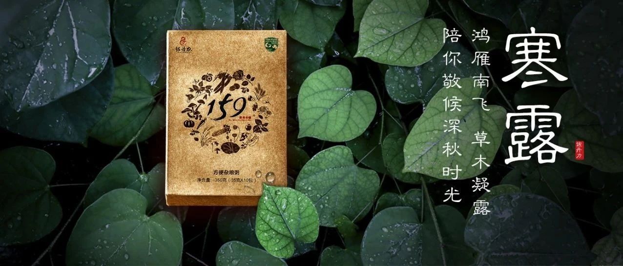 寒露 | 佐丹力159，“中国粥，家之味”
