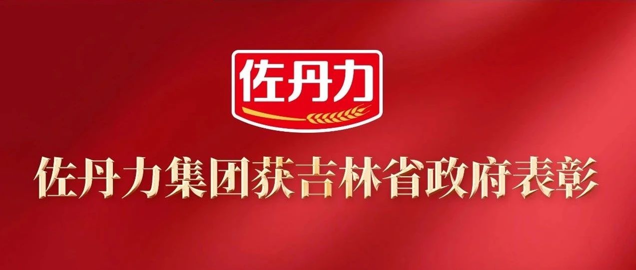 佐丹力集团获吉林省政府表彰