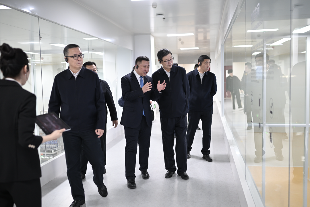 吉林省委常委、省委统战部部长韩福春到佐丹力健康产业园智能工厂建成投产调研